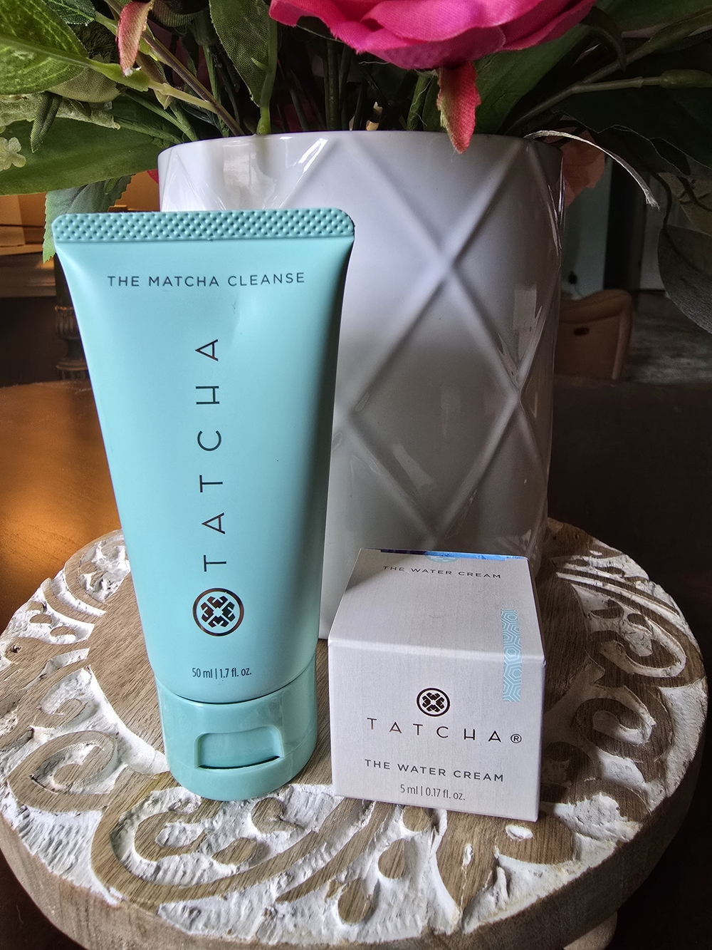 Tatcha Matcha Cleanse 50ml & The Water Cream 5ml